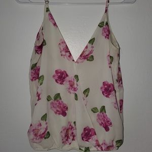Floral crop top